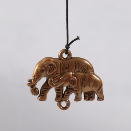 Wind Music Metal "African Elephant" 5 tubes 51x6.5 cm-3