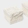 A set of handmade interior baskets with a lid LadOM, 2 pcs, size: 20 × 20 × 15 cm, 25 × 25 × 18 cm