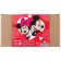 Set of paired mugs, 350 ml "Love", Mickey and Friends