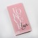 Wipe for chocolate, confectionery packaging, “Love” 18.2 x 15.5 cm