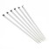 A set of skewers for a cube -kubab 6 pcs, a handle - a ring, width - 1.8 cm, 60 cm