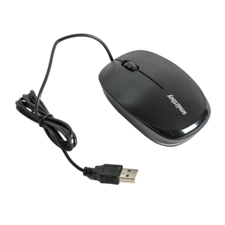 Mouse Smartbuy One 214-K, wired, optical, 1200 dpi, USB, black