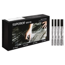 Natural coal 25pcs+25pc+18pc+15pcs, length-7-8 cm, in a cardboard box, black