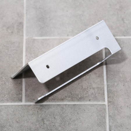 Holder for toilet paper with a shelf 6.5 × 16 × 11.5 cm, aluminum-2