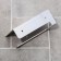 Holder for toilet paper with a shelf 6.5 × 16 × 11.5 cm, aluminum