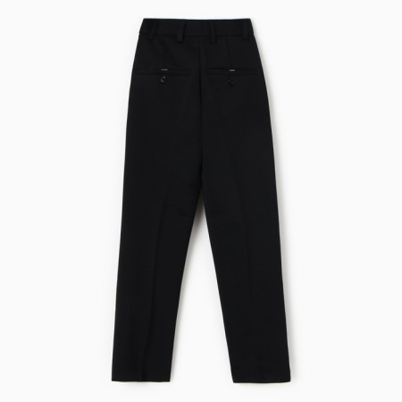 Pants for boys, black color, size 25 (height 140-146 cm)-4