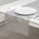 The path to the table "Astra", 89 × 35 cm, the color of silver