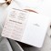 Culinary notebook A5, 48 L SOFT-tach + embossing "Ovarian"