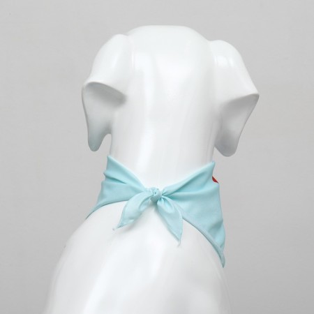 Animal scarf "Happy birthday", 15 x 12 x 1 cm, blue-4