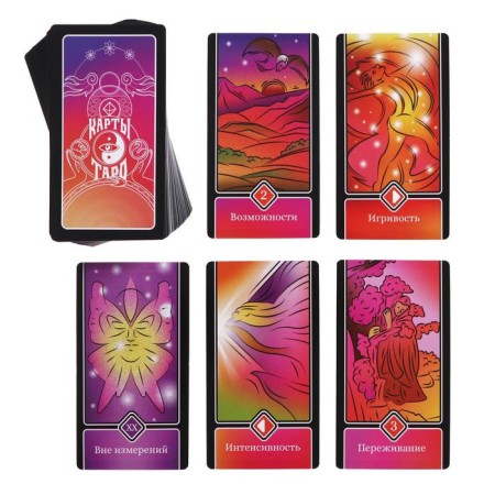 Tarot "Osho Zen", 79 cards (6x11 cm), complete with incense, 16+-3