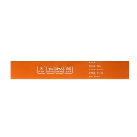 Flight LED, 100 W, 7700 LM, 6500K, IP66, 220V-2