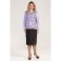 Female blouse, size 54, purple color