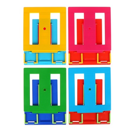 Book stand plastic, uni, mix-6