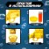 Lapal bubble generator "Blaster" is yellow color, light effects