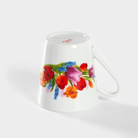 Porcelain mug "May bouquet", 300 ml, d = 8.7 cm-2