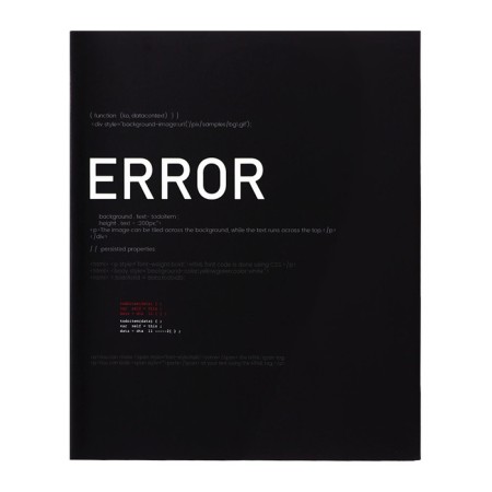 Notebook of 48 sheets in Calligrata Call "Black Text", cardboard cover, glossy lamination, OFSET MIX block-3