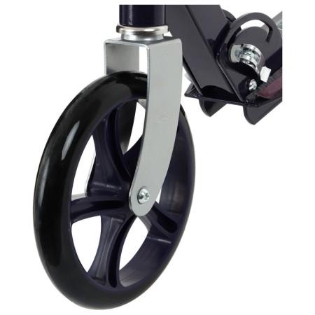 Graffiti scooter, folding, Pu 200 mm wheels, ABEC 7, black color-5