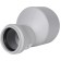 Transition of the sewer eccentric Stout SKB-0013-011058, 110 x 58 mm, silent
