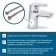 Santek Santek sink "Fort", chrome
