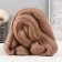 Fasting wool 100% half -toned wool 50 g (cocoa - 113)