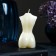 Figure candle "Women's body No. 1" Milk, 9cm