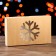 Folding box "Snowflake", craft, 20 x 12 x 4 cm