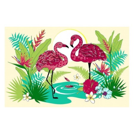 Cutting board “Flamingo”, 18 × 28 cm, color mix-1