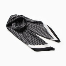 Women's scarf minku 70*70 cm, black
