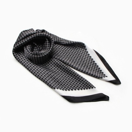 Women's scarf minku 70*70 cm, black
