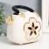 MODE MODE MUSE CHANTEL WITH A MIRRACT "BROADE WITH FILL" White 14x11.5x6.5 cm
