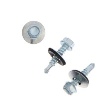 Self -cuts roof tundra krep with a drill 5.5x25 mm, zinc, 60 pcs.