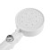 Shower watering can Zein Z3540, d = 90 mm, 5 modes, button "stop", removable top, white