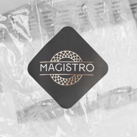 Magistro adagio potato puff, stainless steel, black color-5