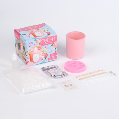 With your own hands. Creation of candles with molding elements, a set for creativity-1