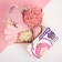 Gift set "Star in the shower" towel 30x60 cm and bath accessories