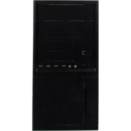 LinkWorld 727-21 case, without PSU, MATX, Black-1