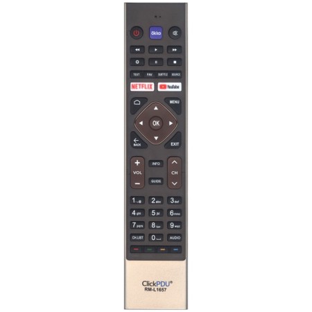 Universal Clickpdu remote control for Haier RM-L1657 (PBOX)