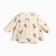 Body dress I am "Merry XMAS", height 62-68 cm, beige color