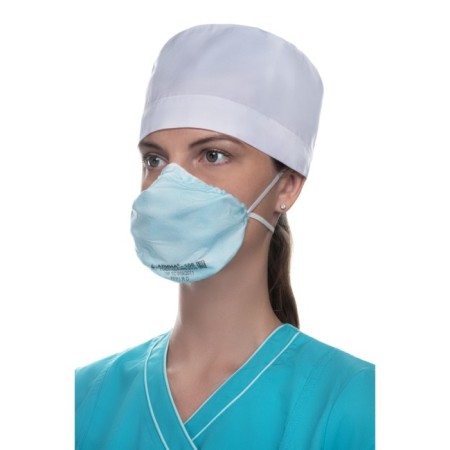 Respurator Alina-106, medical appointment, without a valve (protection class FFP 1 R D), Blue, 1 pc.