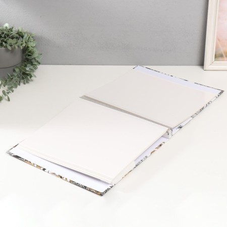 Photo album magnetic 20 sheets "Palm leaves" in a box 3x33.5x32.5 cm-2