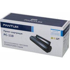 Картридж Pantum PC-110 (P1000/2000/P2050/5000/6000/6005), для Pantum (1600 стр.), чёрный