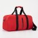 Sports bag with lightning, 2 outer pockets, red color