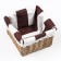 Wicker basket, gray