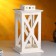 Kashpo wooden "Lanter. Provence", 17x17x31 cm, beige
