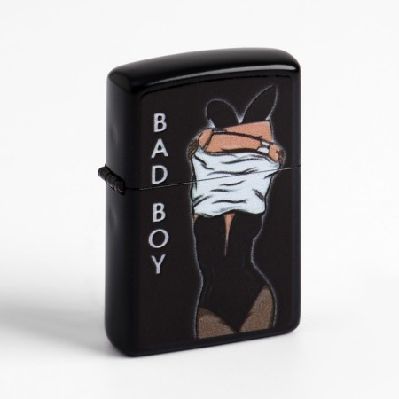 Bad Boy gasoline lighter, black