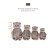 Soft toy "Basik in a coffee kit", 19 cm
