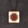 Pendant "Mandala" No. 6, Selenite