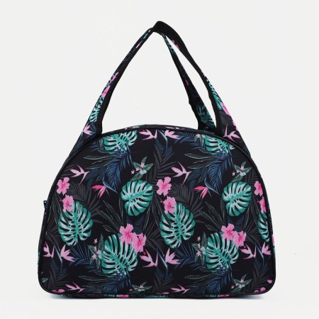 Road bag with lightning, black/green color-1