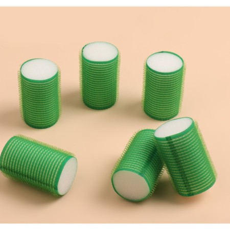 Velcro curlers, d = 3.5 cm, 6 cm, 6 pcs, color mix-3