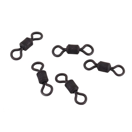 Namazu Pro Rolling Ribbed Swivel, Brass, Carbon, Test-91 kg, packaging 10 pcs.-2